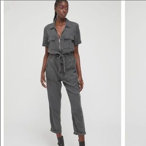 UO victory zip front coverall jumpsuit